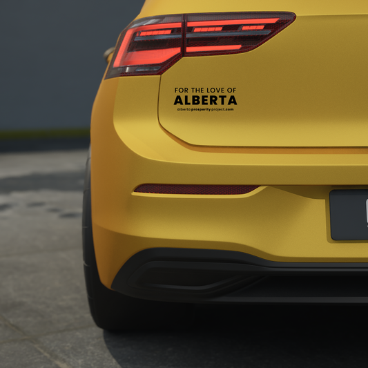 Alberta Prosperity Project Decal - Small